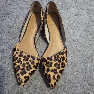 J. Crew Leopard Print Flats